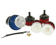 Air Filter Kit Jiang Wayne con ugelli principali 80-85 per Honda Zoomer