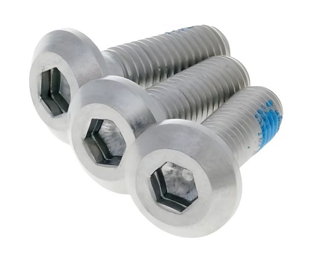 Vite a testa piatta M8x25/20 per disco freno - set di 3