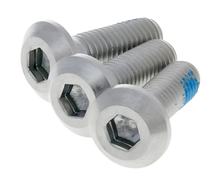 Vite a testa piatta M8x25/20 per disco freno - set di 3