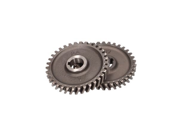Gear set 34 teeth countershaft/countershaft OEM for Minarelli AM6