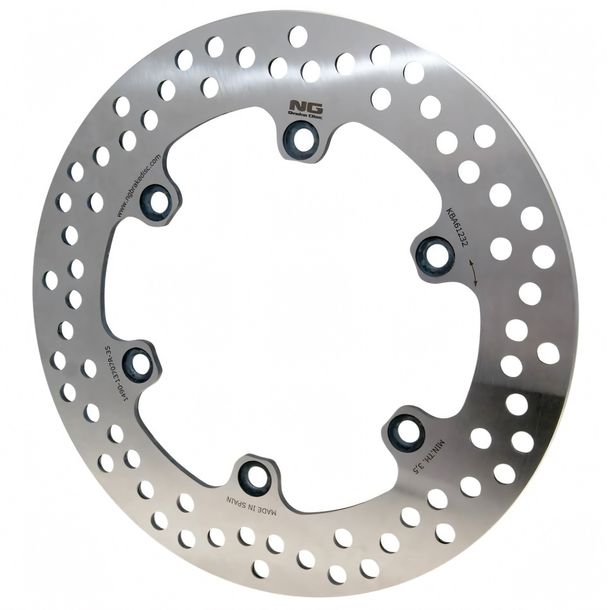 Disco freno NG per Yamaha MT 125 ABS, YZF 125 R ABS (2015-) posteriore