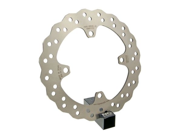 Disco freno NG Wavy posteriore per Kawasaki KX, KXE, KLX, KXF, Suzuki RMZ