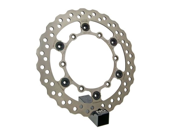 Disque de frein flottant NG Wavy pour Suzuki RM, RMZ, DRZ, Yamaha YZ, YZF, WR avant