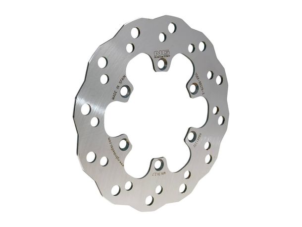Disque de frein NG Wavy pour Kawasaki KX85, KX100 avant