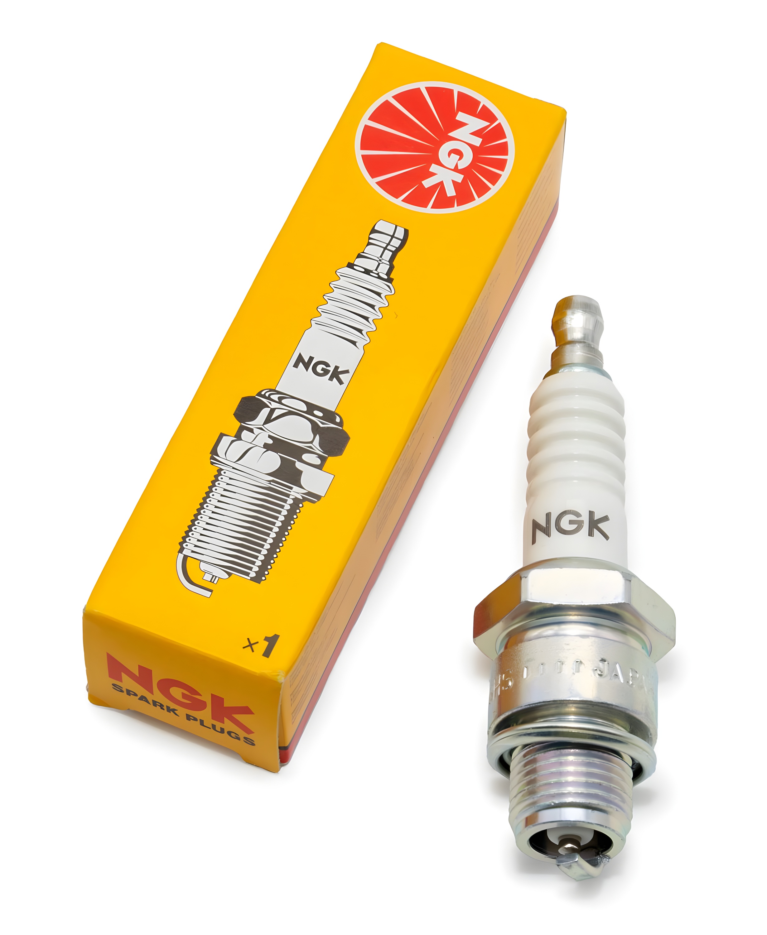 Zündkerze NGK B6HS 12,7mm Kurzgewinde Ø 14mm, 2417 3115 4510