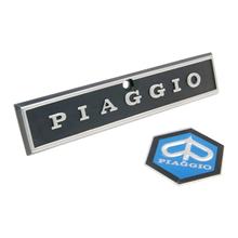 Emblem und Schriftzug " Piaggio " für Kaskade für Vespa PX, PE 80, 125, 200