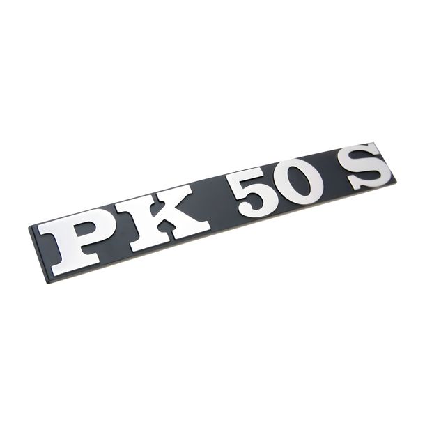 Targhetta/scritta «PK50S» per Vespa PK 50