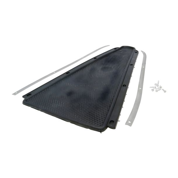 Rez-de-Mat noir de incl. Slip bandes et des vis pour Vespa Sprint 150, Rassemblement 200