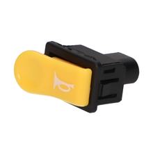 Hupenknopf schwarz / gelb für Piaggio, Gilera, Ape