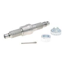 arbre de roue 146mm avec écrou et écrou fendu pour Piaggio, Gilera -1999