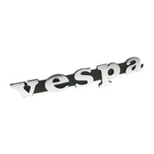 Schild / Schriftzug " Vespa " für Beinschild für Vespa 50, PX, Rally, Sprint, Special