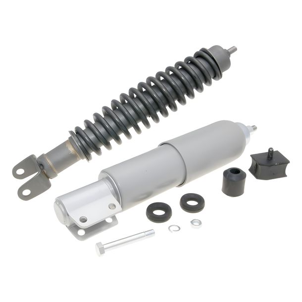 Kit telaio/kit ammortizzatore fosfatato/grigio per Vespa PX, PE 125, 150, 200