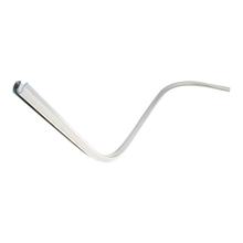 Kantenschutz / Schlitzrohr Beinschild links für Vespa LT, LX, S, LXV