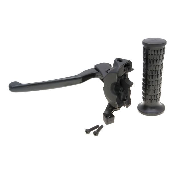 Bremsarmatur links mit Bremshebel, Chokehebel und Griffgummi für Aprilia Scarabeo 50, 100