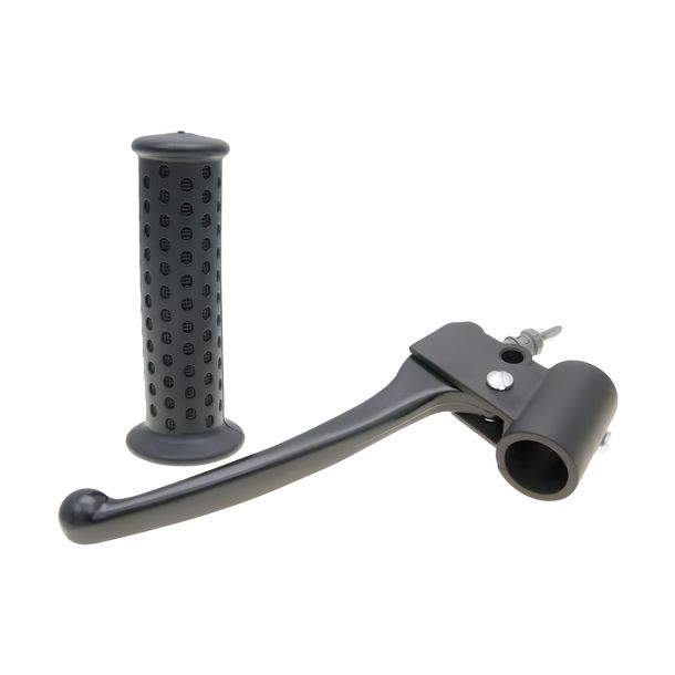 Linkerremkoppeling met remhendel en rubberen handgreep voor Piaggio NTT, NRG, Typhoon Street