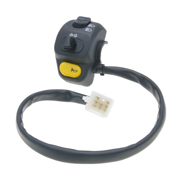 Schaltereinheit Lenker links Blinker, Fernlicht, Abblendlicht, Hupe - universal