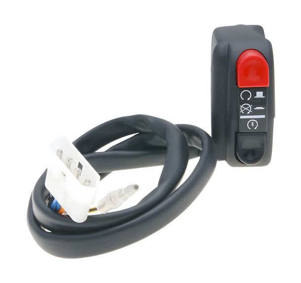 Switch Unit Handlebar E-Start Stop for KTM MXC, SMC, SX, SXS 400, 450, 520, 525, 625, Rieju Marathon 200
