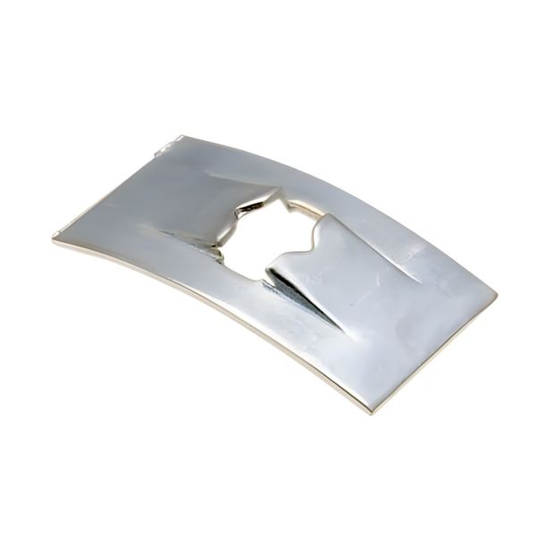 Plaque de verrouillage avec inscription 15x8mm pour Ape, Piaggio, Vespa