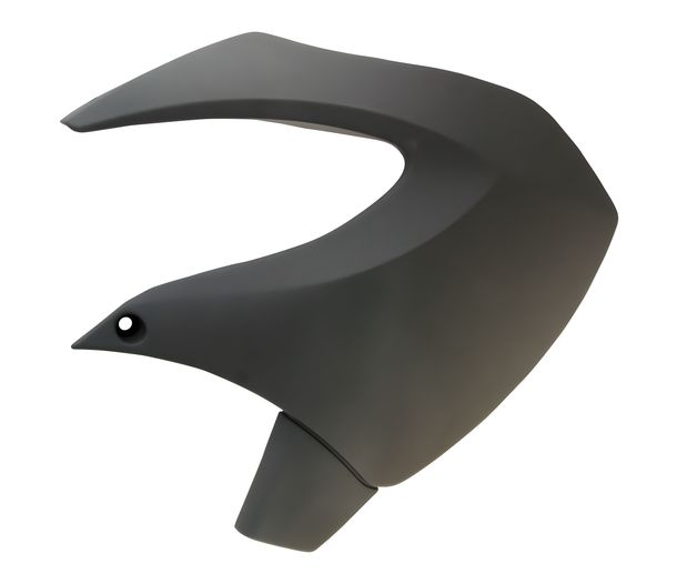 Tankdeksel rechts OEM zwart voor Malaguti XTM, XSM, MBK X-Limit, Yamaha DT 50