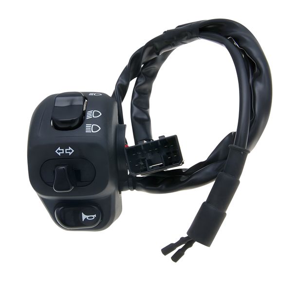 Switch unit handlebar left turn signal, high beam, low beam, horn for Vespa LXV 50 2-stroke