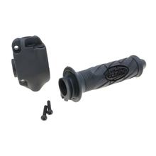 manicotto della valvola a farfalla con impugnatura in gomma per Motorhispania RX Super Racing Peugeot XR6, Rieju RS1, RS2