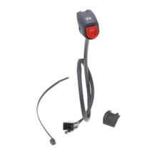 Unità interruttore di sterzo motore Kit contatti Kill Switch rosso - universale