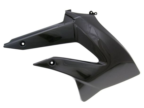 Tankverkleidung rechts OEM schwarz für Derbi Senda 2011-, Gilera RCR, SMT