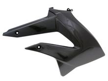 Tankverkleidung rechts OEM schwarz für Derbi Senda 2011-, Gilera RCR, SMT
