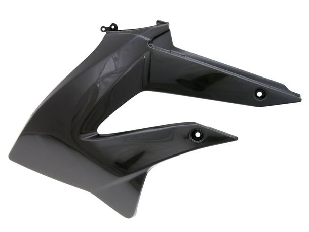 Tank fairing left OEM black for Derbi Senda 2011-, Gilera RCR, SMT