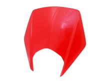 rojo Headlightcover shell OEM para Derbi Senda 2011-, Gilera RCR, SMT