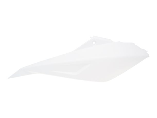 side cover left OEM white for Derbi Senda DRD Pro