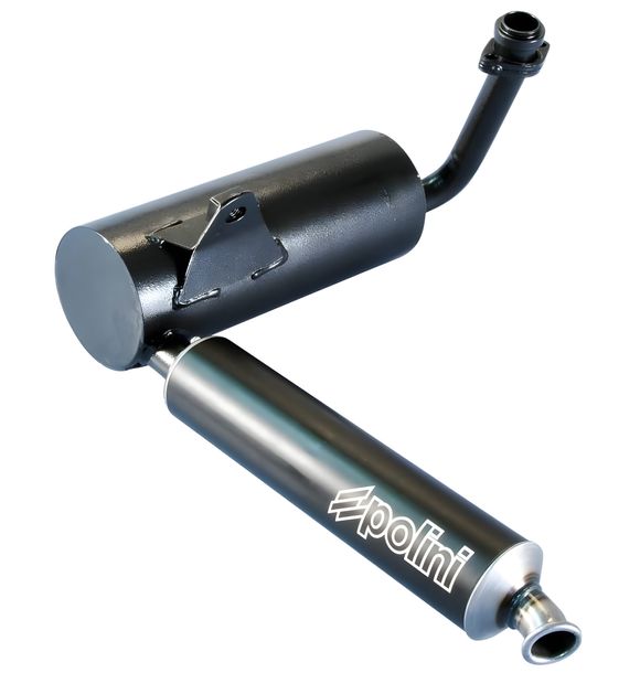 Auspuff Polini für LML Star Deluxe 125, 150 4T mit Vergaser