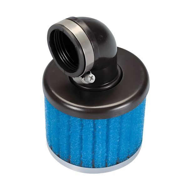 Polini Special Air Box Filter 34 mm 90° Blue