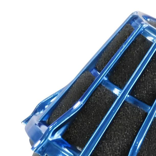 Luftfilter Polini Blue Air Box 46mm 30° blau-schwarz – Bild 4