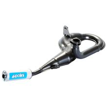 Polini exhaust with aluminium rear silencer for LML Star Deluxe, Vespa PX 125, 150 2T