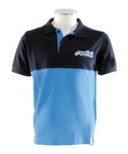 Polo-Shirt Polini EVO Herren navy-hellblau Größe S