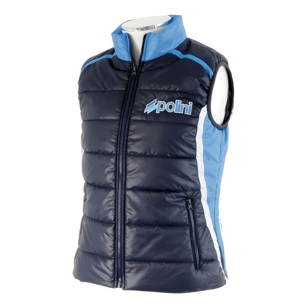 Polini EVO Men's Down Vest Navy-Light Blue Size XL