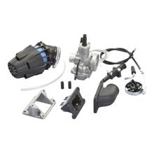 Polini 21 mm carburateurset voor Yamaha Minarelli-motoren, staand
