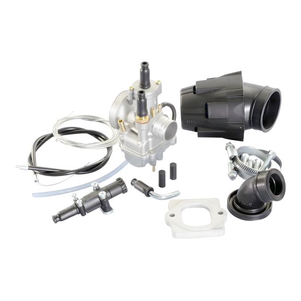 Polini carburettor kit 21 mm for Aprilia, Derbi, Gilera, Italjet, Piaggio, Vespa 50cc 2T