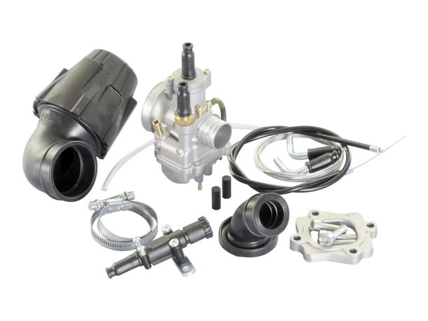 Vergaserkit Polini 21mm für Yamaha Minarelli Motoren liegend