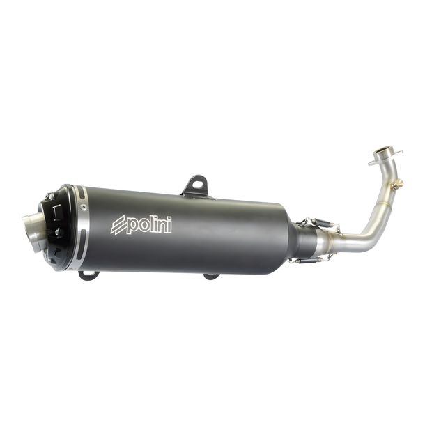 Polini exhaust for Kymco Downtown 300i, Kawasaki J 300ie