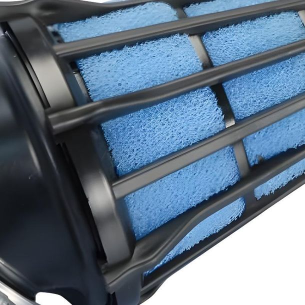 Luftfilter Polini Blue Air Box 32mm 30° schwarz-blau – Bild 3