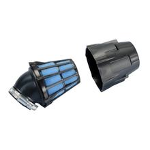 Luftfilter Polini Blue Air Box 37mm 30° schwarz-blau