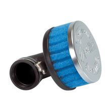 Luftfilter Polini Special Air Box Filter kurz 34mm 90° blau