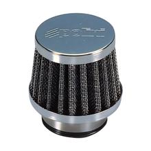 Filtro aria Polini Metal Air Filter piccolo, 38 mm, dritto, cromato