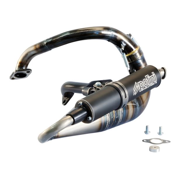 Polini Racing Evolution 2 exhaust for Piaggio Ape 50