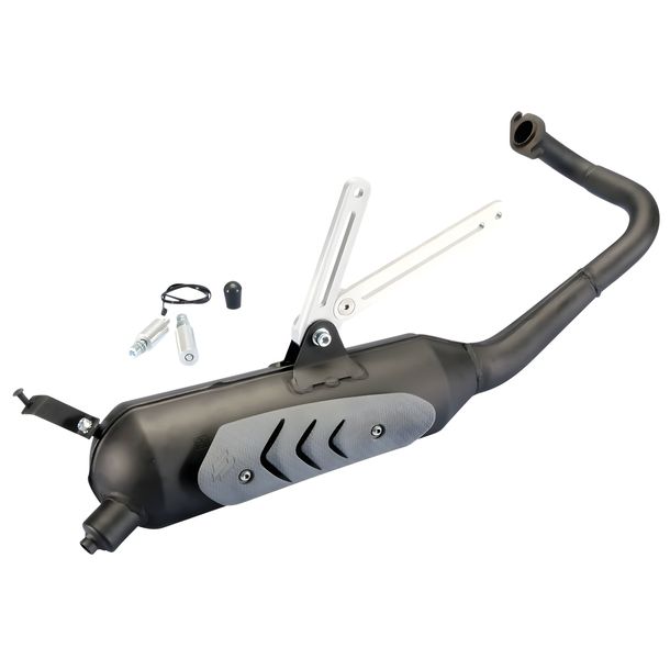 Polini exhaust for Kymco, SYM horizontal AC