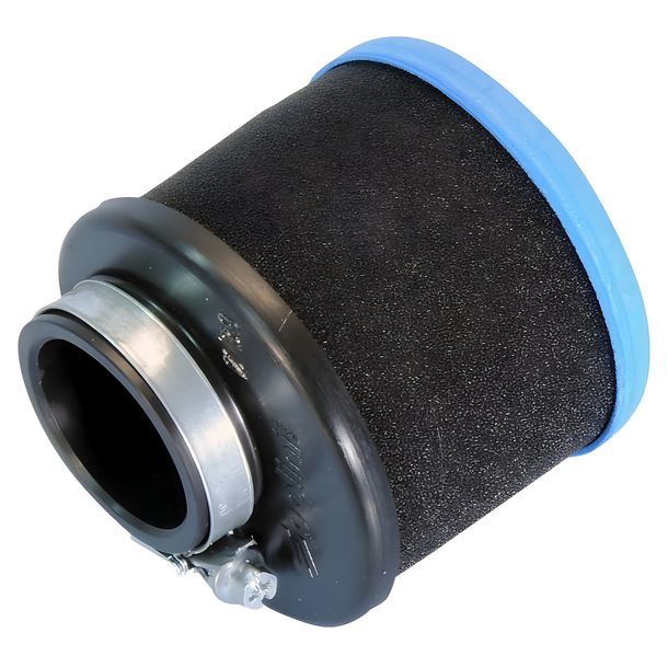 Luftfilter Polini Evolution 2 39mm gerade schwarz-blau
