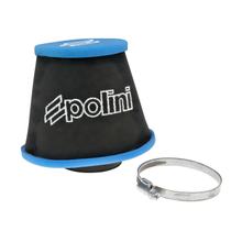 Luftfilter Polini Big Evolution 48mm gerade schwarz-blau