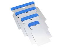 Vlakspaan Presto 4-delige set, 50 / 80 / 100 / 120mm, metaal